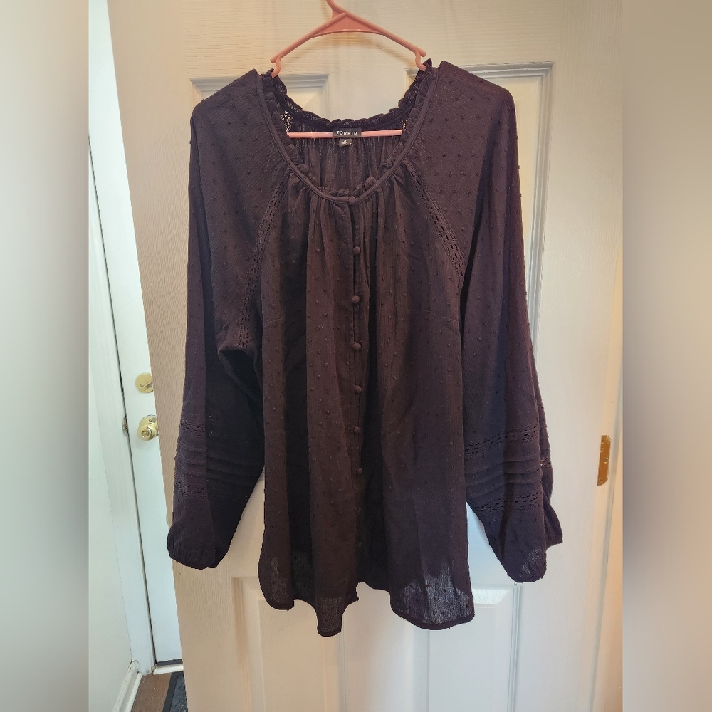 Black Torrid Blouse